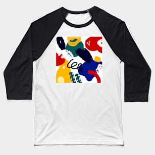 Abstraction #15 Baseball T-Shirt